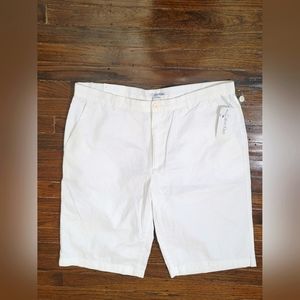 White Calvin Klein Men Shorts